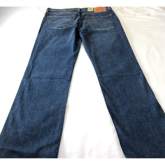Levi's Men's 511 Slim fit Distressed Denim Blue Jeans Medium Wash 5 Pocket NWT - Picture 6 of 9